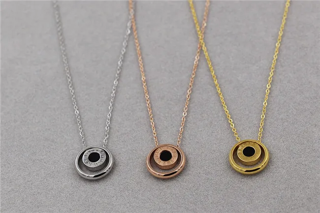 316L-Stainless-Steel-Gold-Plated-Double-Loop-Shell-Pendant-Necklace-Roman-Numerals-Link-Chain-Necklace-Fashion (1)