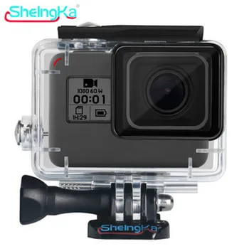 

Action Camera Accessories for Gopro Hero 5 Hero 6 Waterproof Housing Case for Gopro 7black Underwater Diving Protective Cover