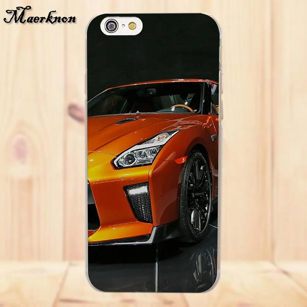 2017 Gt r Спортивная Автомобильная скоростная серия Sparks Road для Apple iPhone 4 4S 5 5C SE 6 6S 7 8 Plus