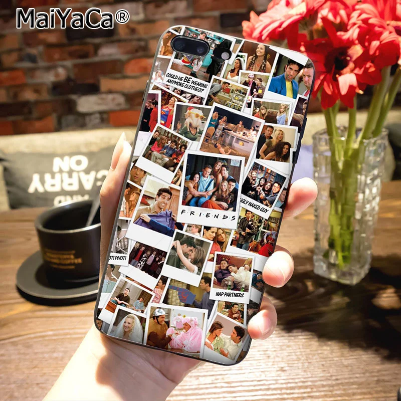 MaiYaCa friends tv силиконовый мягкий чехол для телефона для iPhone 8 7 6S Plus X XS MAX XR 5S SE 11pro чехол серия friends фиолетовая дверь