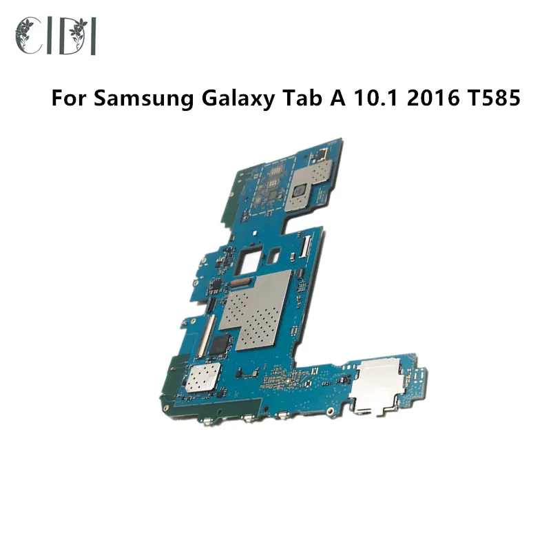 

CIDI Full Working Original Unlocked For Samsung Galaxy Tab A 10.1 2016 T585 Motherboard Logic Circuit Board Plate