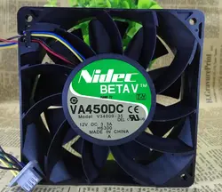 Nidec VA450DC V34809-35 DC 12 В 3.3A 12038 мм 12 см ШИМ Функция насильственные насилие Вентилятор охлаждения