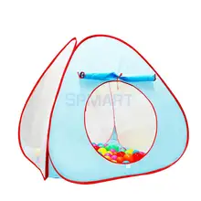 Портативная палатка детская Крытая напольная всплывающая палатка для игр Игрушки для детей ясельного возраста случайный цвет