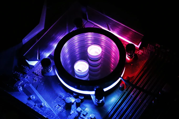 Блок водяного охлаждения для процессора Barrow LTFHB 04N V2 RGB LRC2.0 Intel