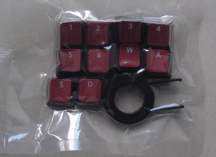 

[HFSECURITY] k70 K65 k95 g710+ Mechanical Keyboard 10 Keys Non-slip Keycaps WASD 123456 Keycap