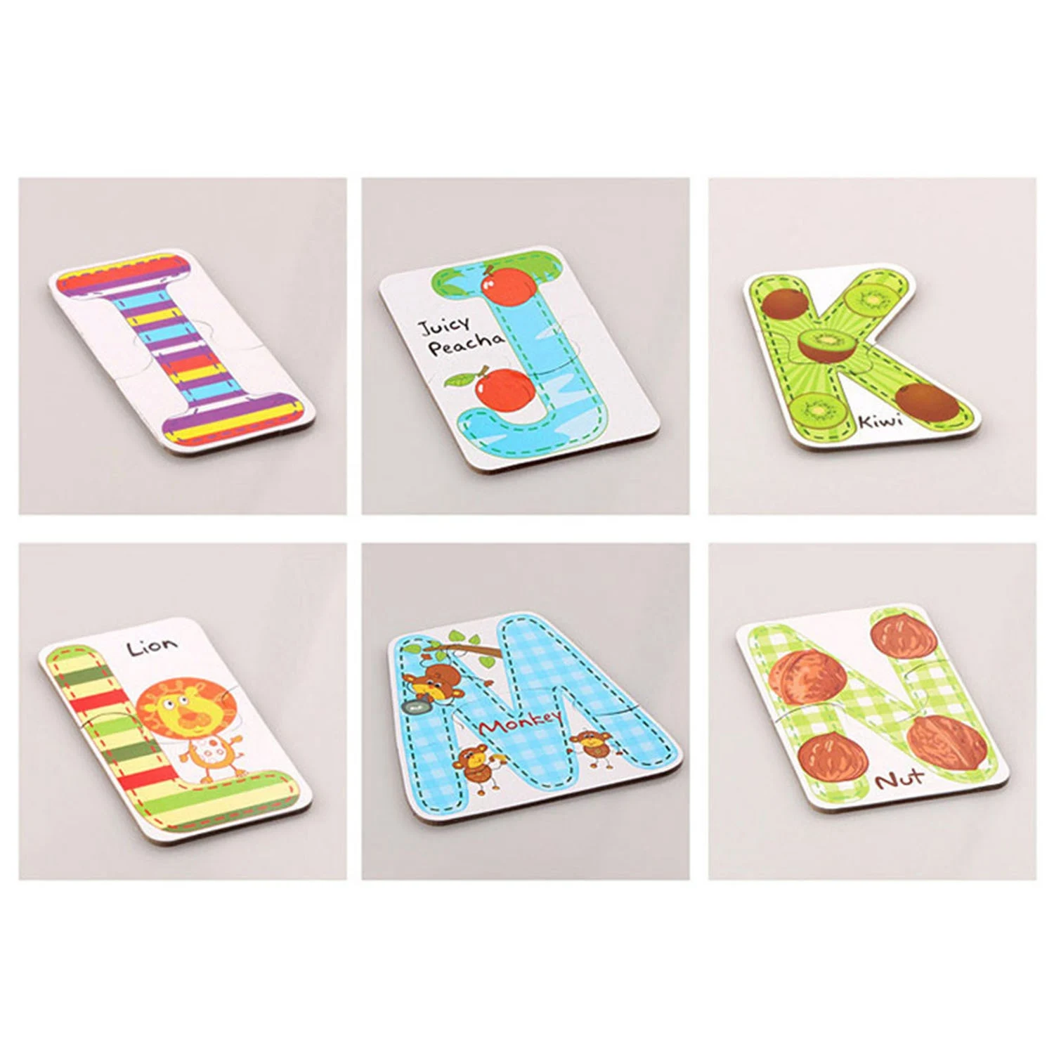 JOLLYBABY 15cmm бумага мультфильм буквы Jollybaby творческий Diy Алфавит ребенок обучающий пазл игрушки Ранние развивающие подарок для