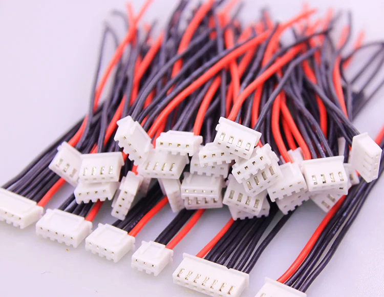 Lot 10 câbles équilibrage batterie LiPo JST-XH 22AWG 100mm 2S-6S