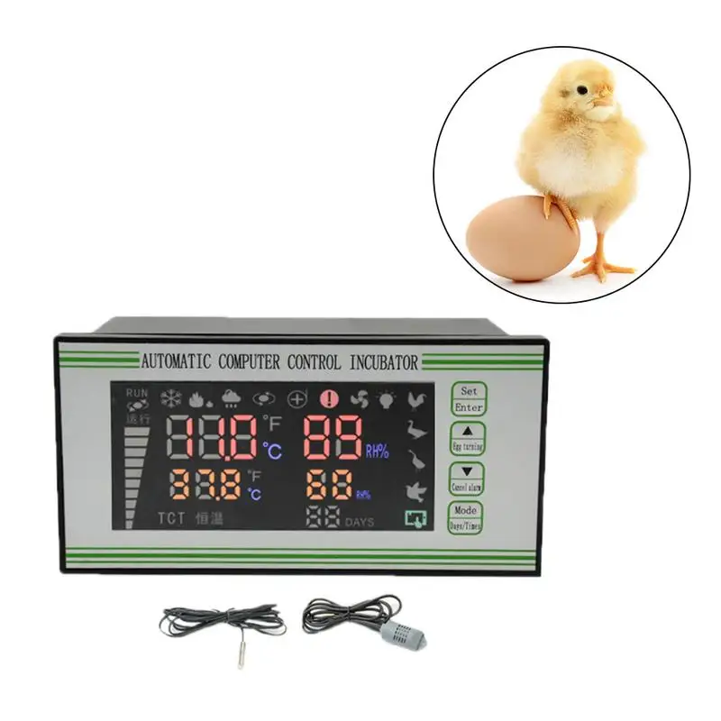 

XM-18S Multifunctiona Egg Incubator Controller Thermostat Hygrostat Full Automatic Control With Temperature Humidity Sensor