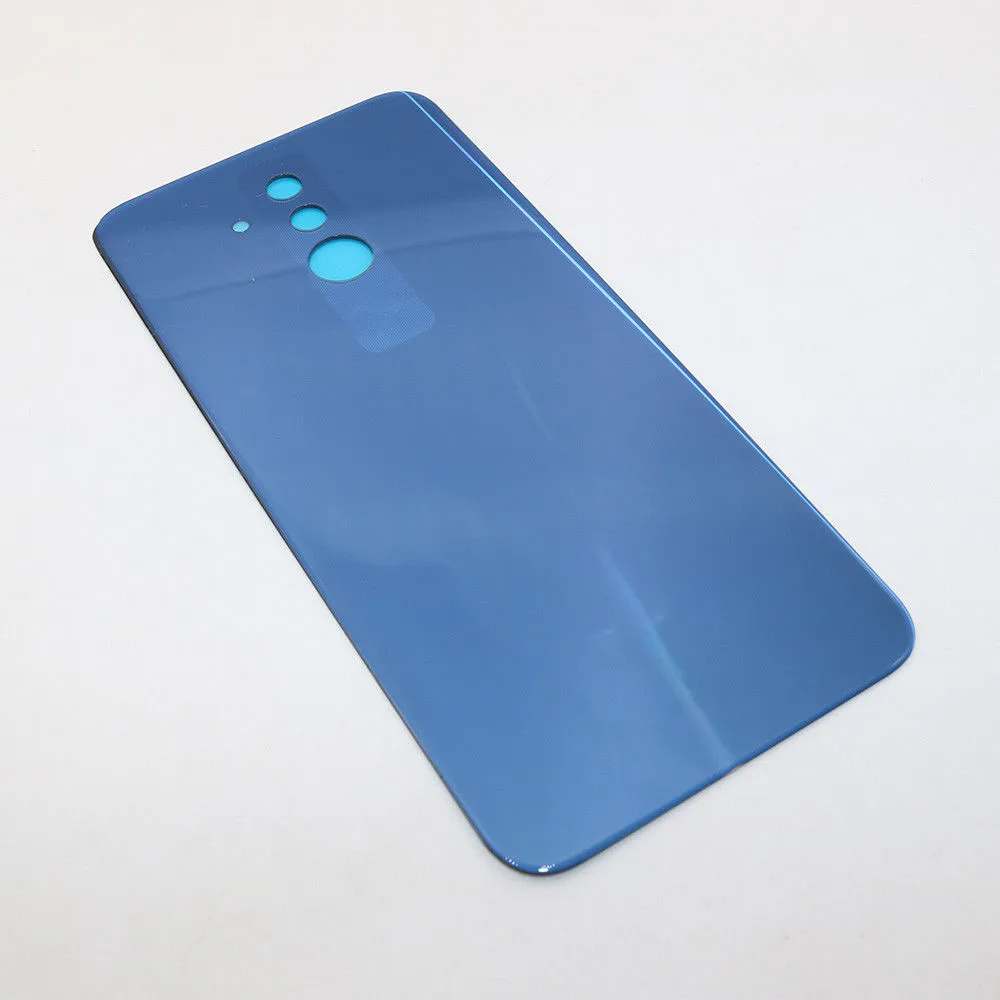 Для huawei mate 20 Lite Задняя стеклянная панель Задняя Дверь Корпус чехол с объективом камеры крышка батареи Замена для huawei mate 20lite