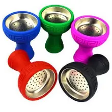 Силиконовая чаша для кальяна из нержавеющей стали держатель для дыма аксессуары