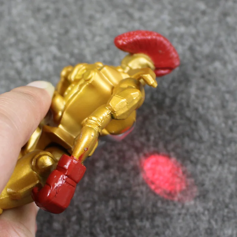 8 шт./лот реальные Сталь фигурки Zeus нойзи Midas метро боксирующий робот с светодиодный свет крутая модель игрушки