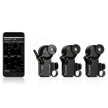PDMOVIE Remote Air mini motorized wireless follow focus zoom focus smartphone app control for camera film lens EF carl zeiss
