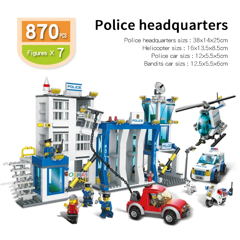 Tanie City kompatybilny LegoED mobilne centrum dowodzenia SWAT policja stacji więzienia więzienia montażu klocki klocki dla dzieci zabawki dla chłopców prezent