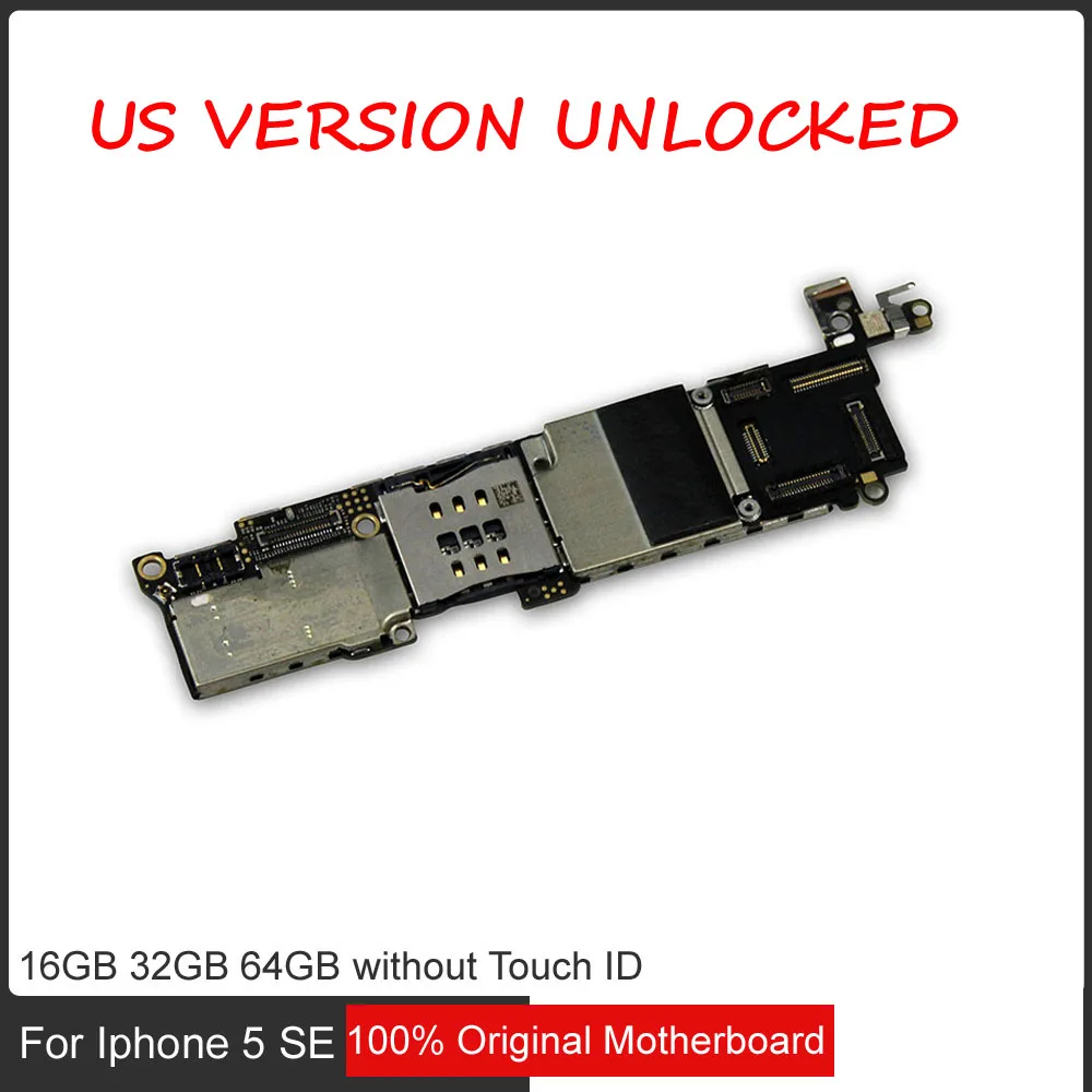 Original unlocked for iphone 6s Plus Motherboard 16GB for iphone 6s 5.5inch Logic main Boards With Fingerprint IOS free shipping