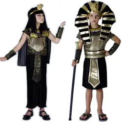 Пурим дети Принц Египта принцесса Фараон косплэй костюм для обувь мальчиков девочек Хэллоуин детей