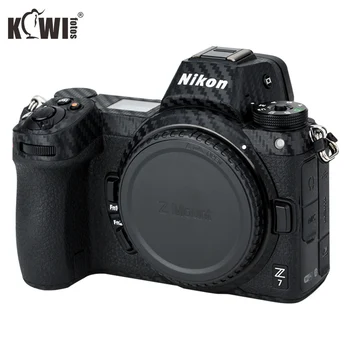 

KIWIFOTOS Anti-Scratch Camera Body Cover Carbon Fiber Film Kit For Nikon Z7 Z6 3M Sticker With Spare Film Cameras Protection