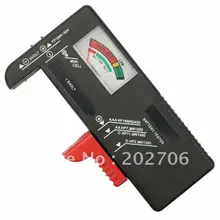 Универсальный Батарея проверки тестер aa, aaa, c d, 9 В и пуговицы