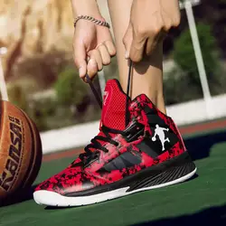 Оригинальное качество Иордания Баскетбол обувь для Для мужчин высокие ботильоны мужская обувь корзина Homme обувь Дети Brethable свет Для мужчин