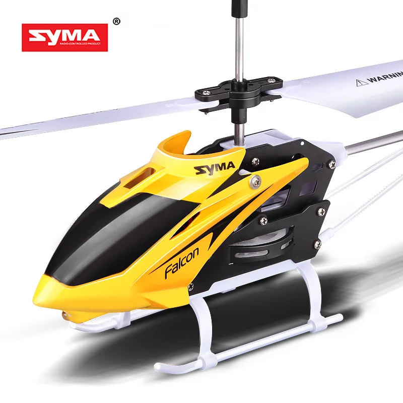 Syma W25 Радиоуправляемый вертолет 2 CH 2 канала дистанционного управления Мини Радиоуправляемый Дрон с гироскопом устойчивые радиоуправляемые игрушки для мальчика Детский подарок красный желтый