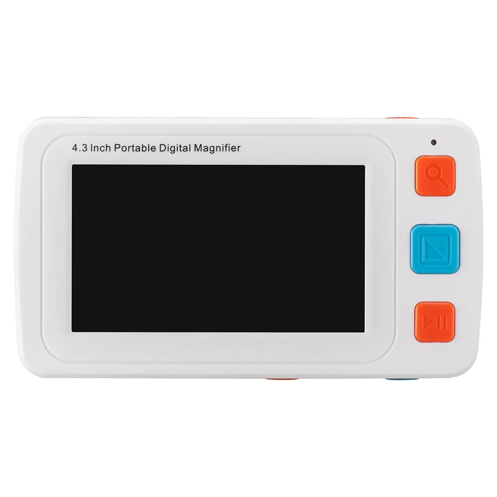 

Handheld 4X-32X Low Vision 4.3" Color LCD Pocket Electronic Reading Digital Magnifier Aid Free shipping with Multiple Color Mode