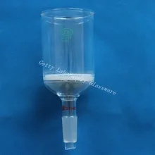 350 мл Стекло Воронка Бюхнера фильтр, 3# core размер 15-40 микрон, с 24/40 совместных