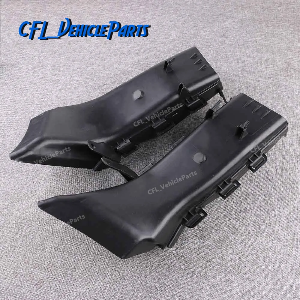 Pair L+R Brake Air Duct Intake Channel 51717121569 51717121570 For BMW