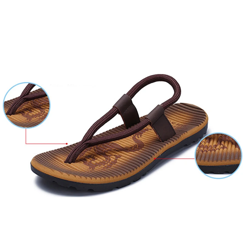 الصيف صنادل شاطئ الرجال الصنادل الراحة حذاء رجالي في الهواء الطلق الشاطئ أحذية الرجال حذاء كاجوال الذكور أحذية الكبار الأحذية الرجال الوجه ...
