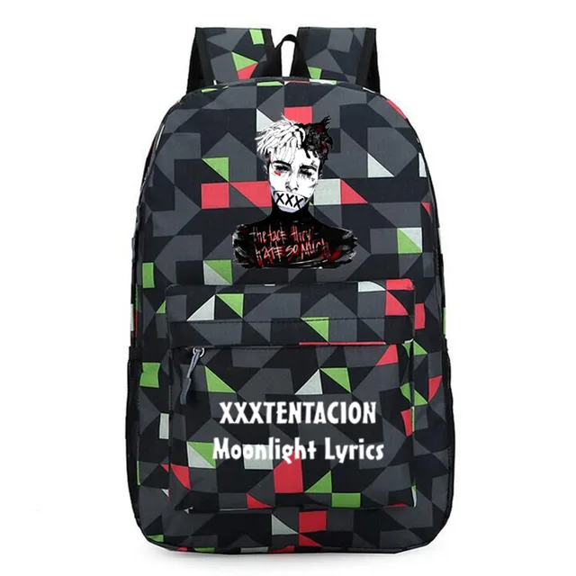 Rapper Xxxtentacion Music School Bag Backpack Men Women Unisex Boys