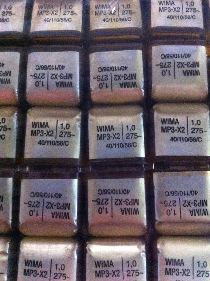 WIMA1.0uF275 ~ German Weimaraner capacitors MP3-X2 series MPX21W4100FM00 |
