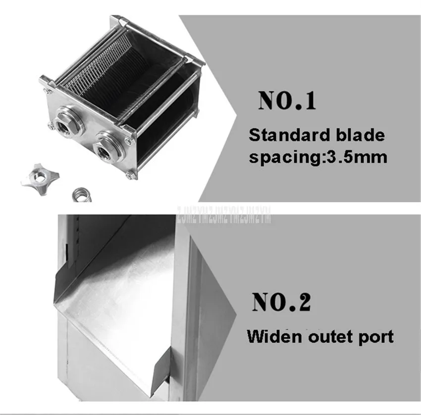 3,5 мм лезвие интервал промышленная ломтерезка для мяса резак из нержавеющей стали электрическая автоматическая для мяса ломтик инструмент для продольной резки 400 кг/ч