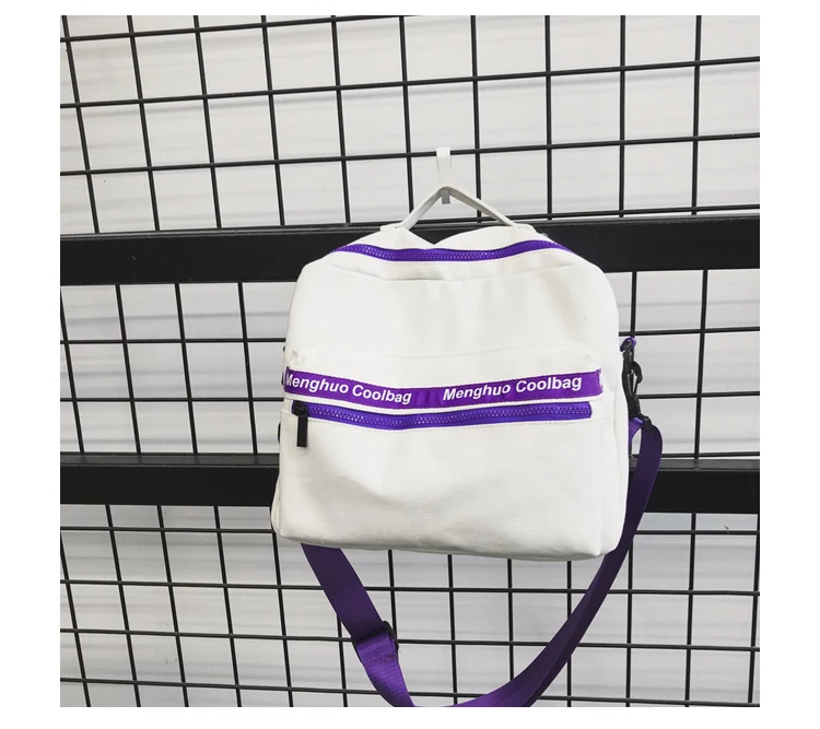Menghuo CANVAS TOTE HANDBAG Women Messenger Bags Women's Multifunctional Travel Shoulder Crossbody Bag Letters Messenger Bolsos_34-1_29