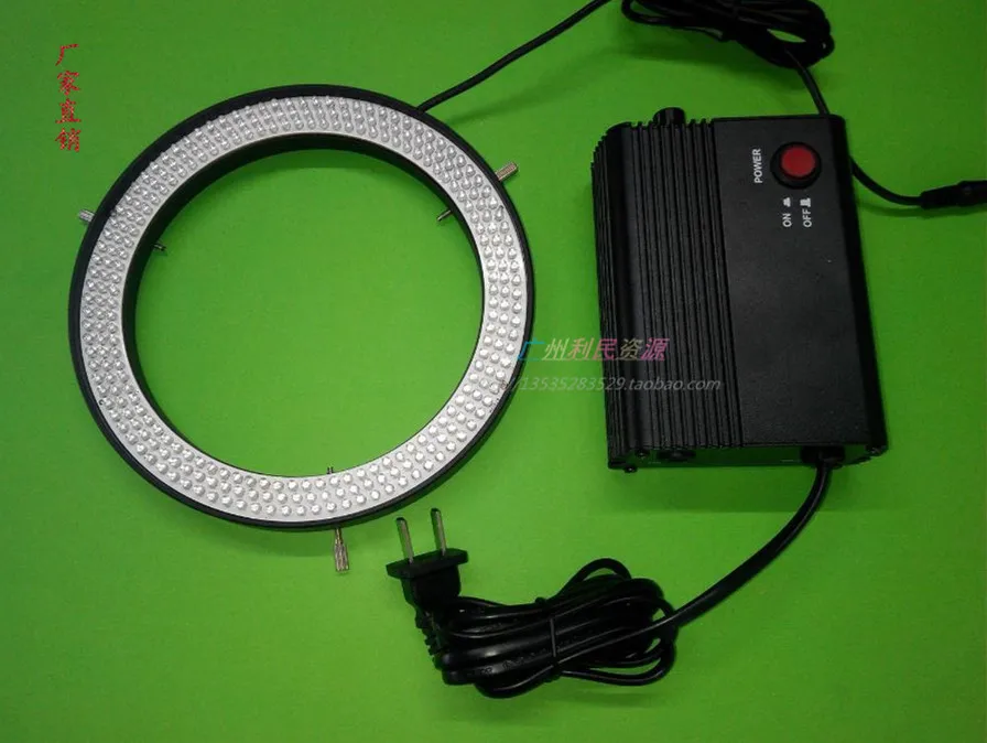 

108mm Large Inner Diameter 288 LED Ring Light Source Probe Detection Lighting CCS Machine Vision lights Source