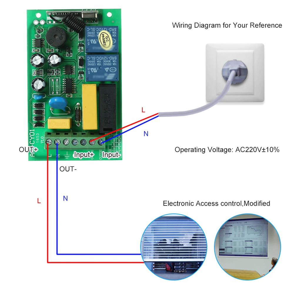 AC220V 2CH 433 МГц Интеллектуальный RF беспроводной переключатель системы дистанционного управления 3 ключа RF 433 МГц передатчик пульт дистанционного управления Лер 1527 чип