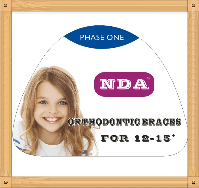 

12-15 Orthodontic Braces/ Orthodontic Trainer NDA Blue/NDA Dental Teeth Trainer Appliance