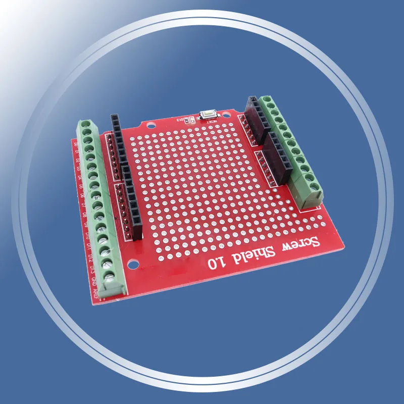 

Proto Screw Shield Assembled prototype terminal expansion board for Arduino UNO MEGA 2560 R3.