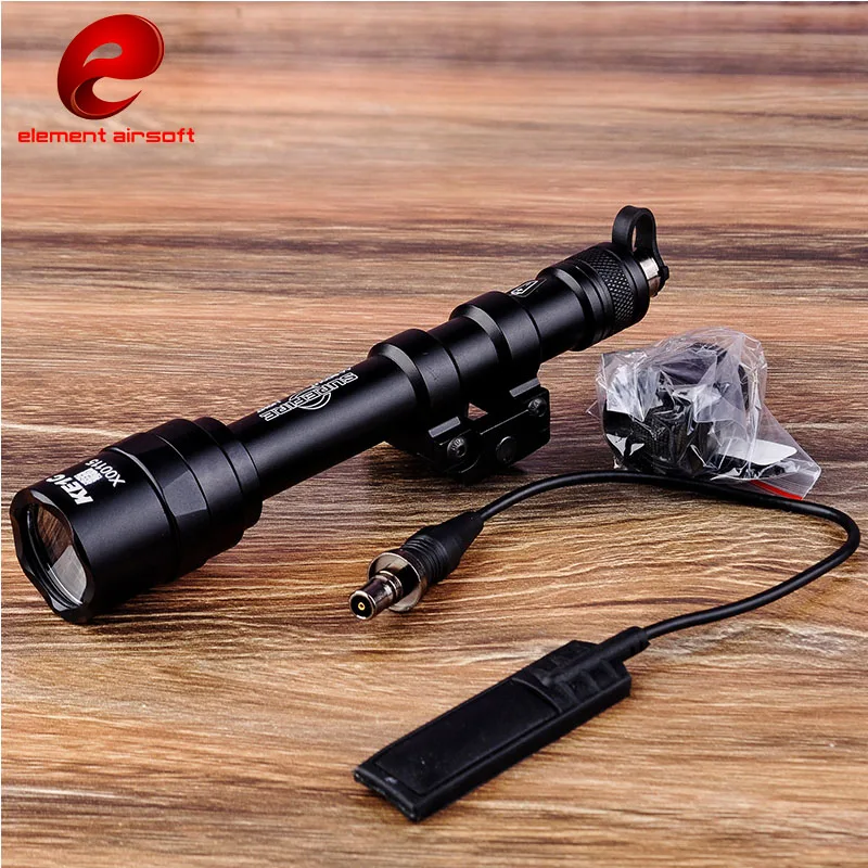 Element Surefire Airsoft M600 M600B Tactical LED Flashlight Surefir Metal Gun For Rifle Weapon Light Accessorie EX400 | Спорт и
