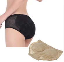 As Seen On TV Lace Sexy Panty Knickers Buttock Backside Silicone Bum Padded Butt Enhancer Hip Up Underwear Silicone Insert Pants