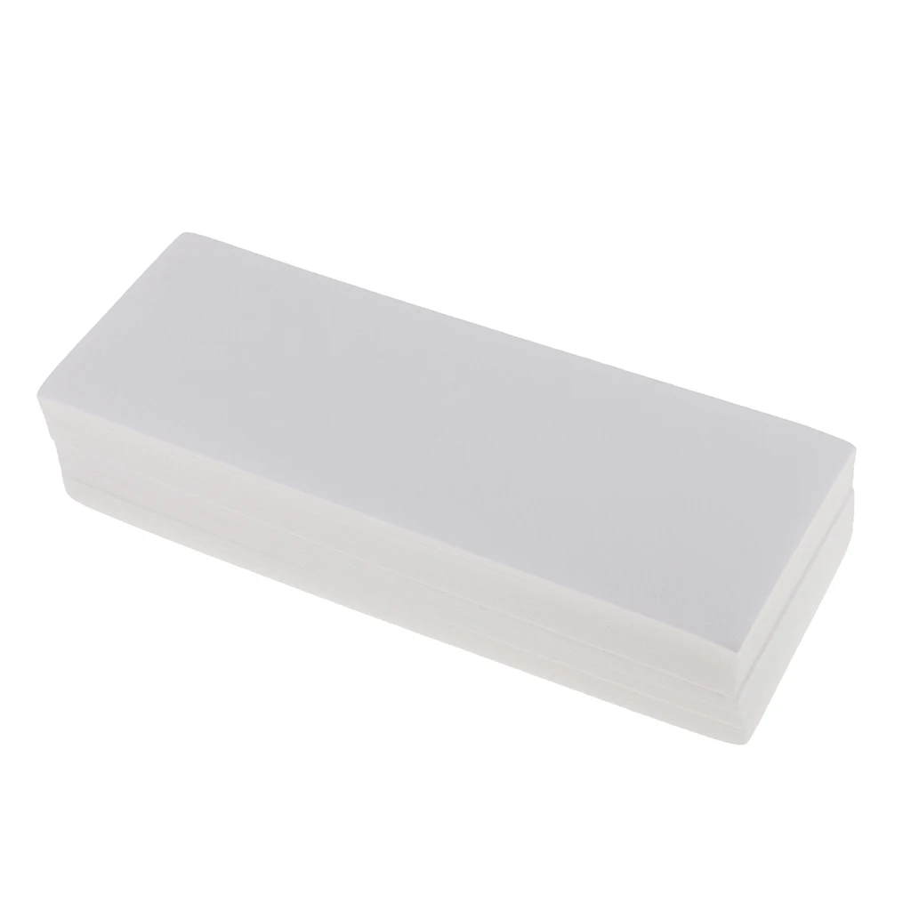 Professional Salon 100pcs Non-woven Hair Removal Paper Depilatory Waxing Strip Pads Tool Epilator for Lady Women