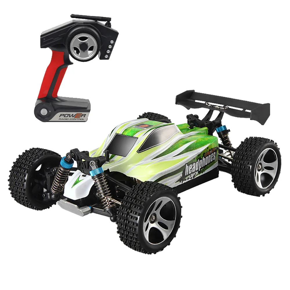 

Hot Sale RC Car WLtoys A959-B 540 Brush Motor 70KM/H Upgraded 1:18 Remote Control 4D Off-road Buggy 2.4GHz High Speed RC Car