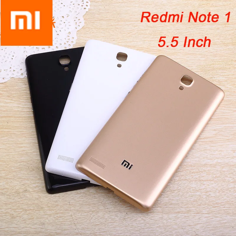 

Rear Housing Cover for XIAOMI Redmi Note 1 , Replacement Smooth Skin Hard Protective Case,3 Colors stock