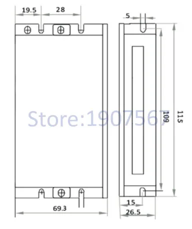 Lichuan 4.5N.m Nema 24 шаговый двигатель с замкнутым контуром LCDA257S+ LC60H2102 комплект шагового двигателя с замкнутым контуром L-102mm DC20-50V 6A 60 мм