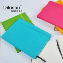 Dilosbu A5 твердый переплет ноутбук ножом привязки бизнес записная книжка офис планировщик записная книжка путешествия журнал