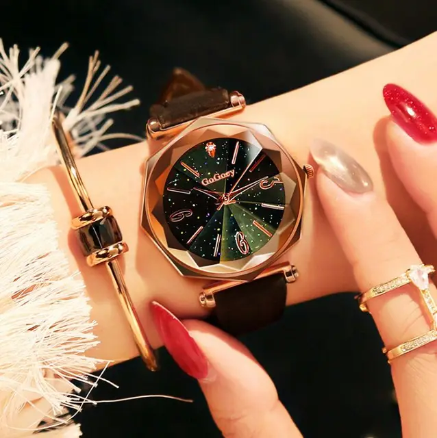 Hot Sales Fashion Gogoey Brand Rose Gold Leather Watches Women Ladies Dress Quar Hot Sales Fashion Gogoey Brand Rose Gold Leather Watches Women Ladies Dress Quar