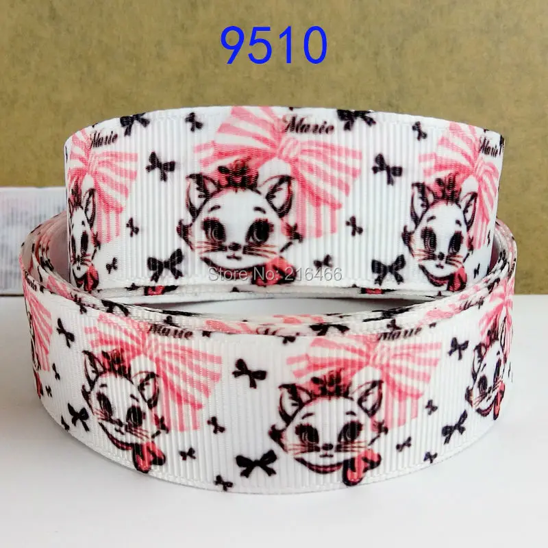 Free shipping 2016 new arrival Hair Accessories ribbon 10 yards printed