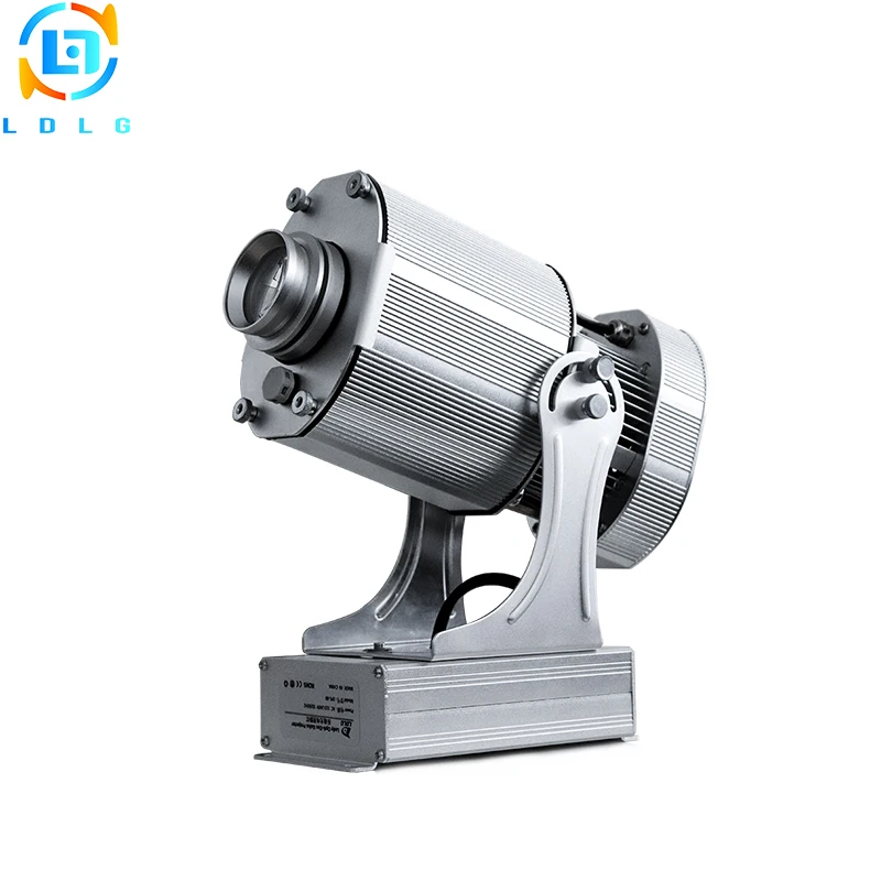 

Static and Rotation Custom Design Gobo Light 80W Logo Projector Waterproof Rustproof 10000lm Led Custom Image Gobo Projector