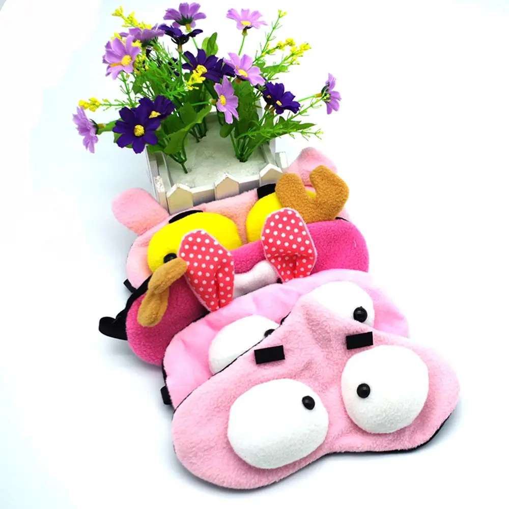 

New Cute Animals Sleep Eye Mask Padded Shade Cover Travel Relax Aid Blindfold Shield