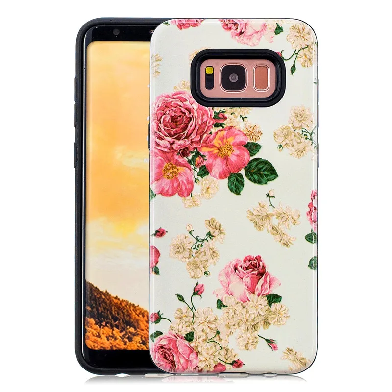 

For Samsung S 8 S8 G950 Case 3D Relief Cartoon Anime TPU+PC Back Cover Phone Case for Samsung Galaxy S8 G950U G950F SM-G950F