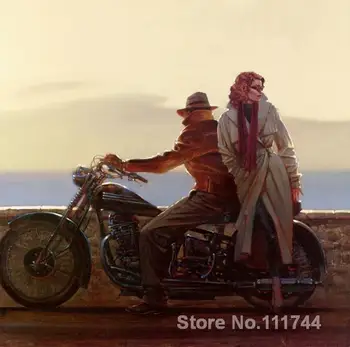 

modern art for home Coastal Ride Brent Lynch canvas paintings High quality Hand painted