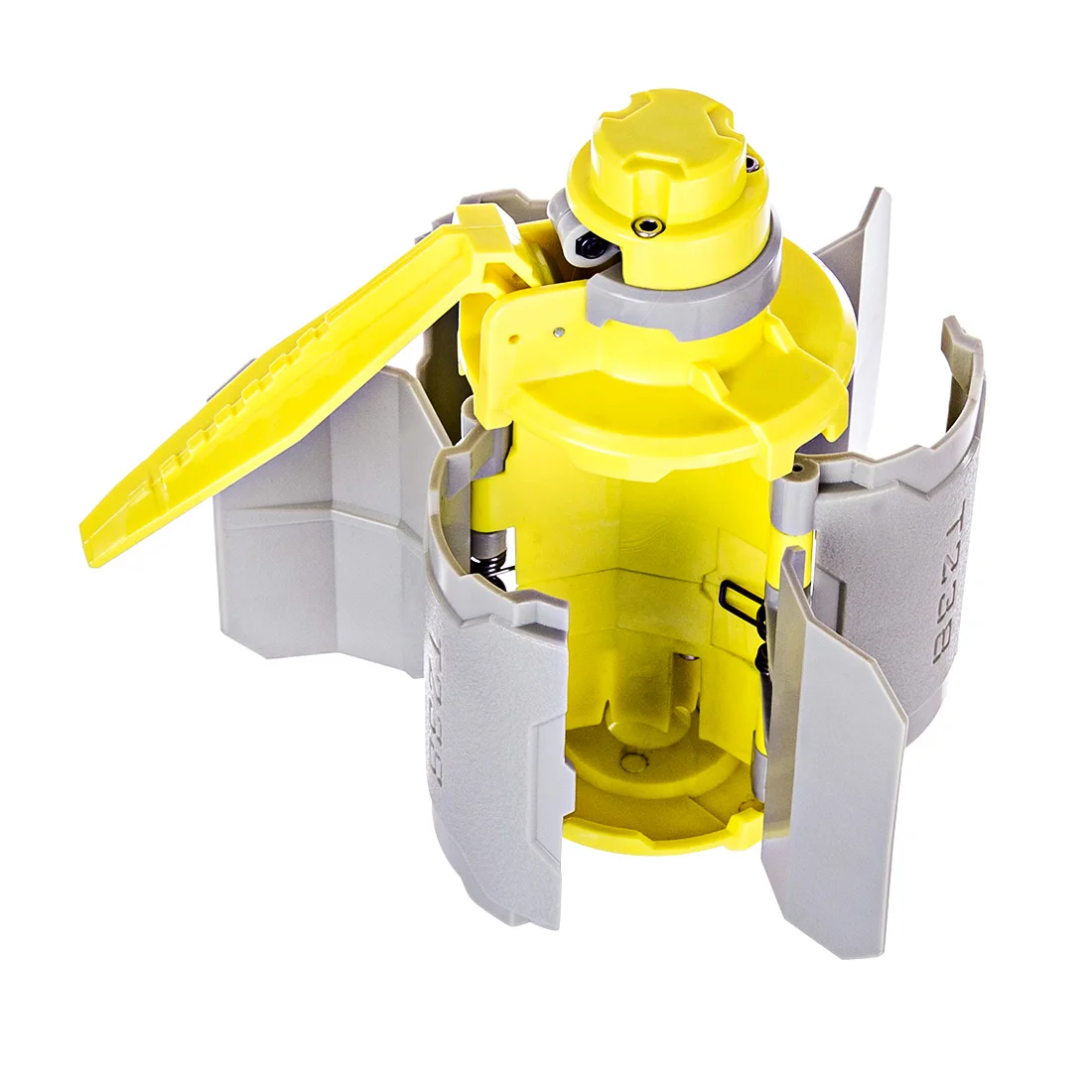 Tático com Função de Atraso de Tempo para Nerf Wargame-cinza + Amarelo Grande Ungrad Capacidade Bomba Brinquedo Gel Bola Bbs Airsoft T238 v2 10 Armas brinquedo