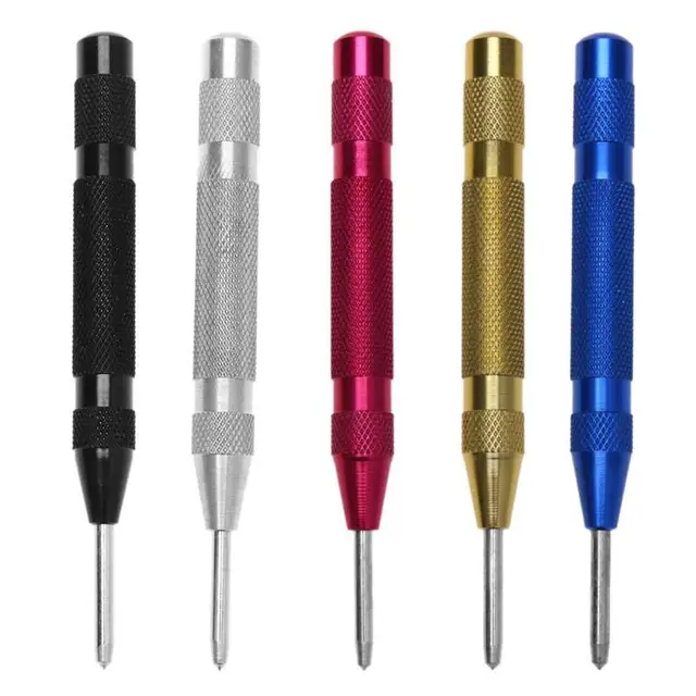Automatic Center Punch/Dot Punch Steel Strikes Spring Loaded Marking